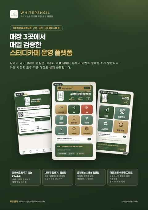 소개서 1쪽, 표지