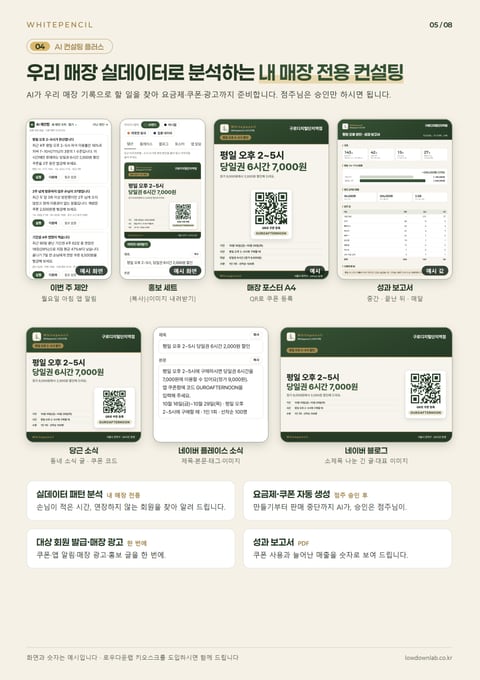 소개서 5쪽, AI 컨설팅 플러스